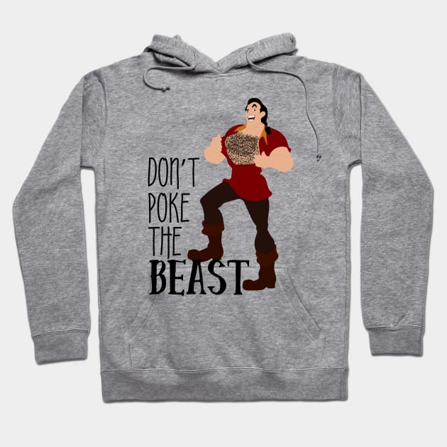 Don't Poke The Beast Hoodie by VirGigiBurns